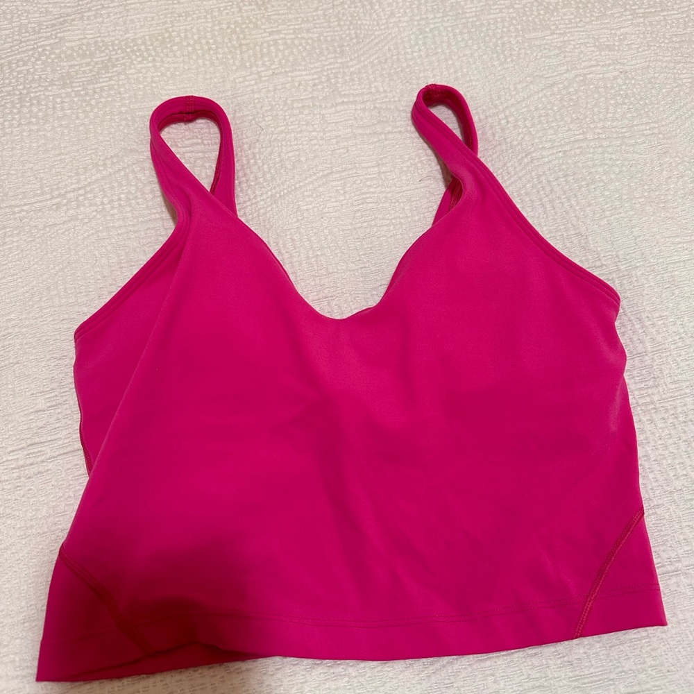 Lululemon Pink Sports Bra